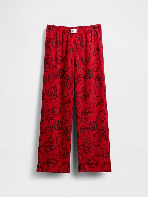 pantaloni del pigiama in flanella riciclata marvel per bambini