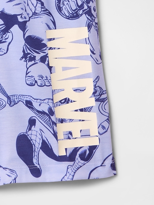 pantaloncini da pigiama riciclati marvel per bambini