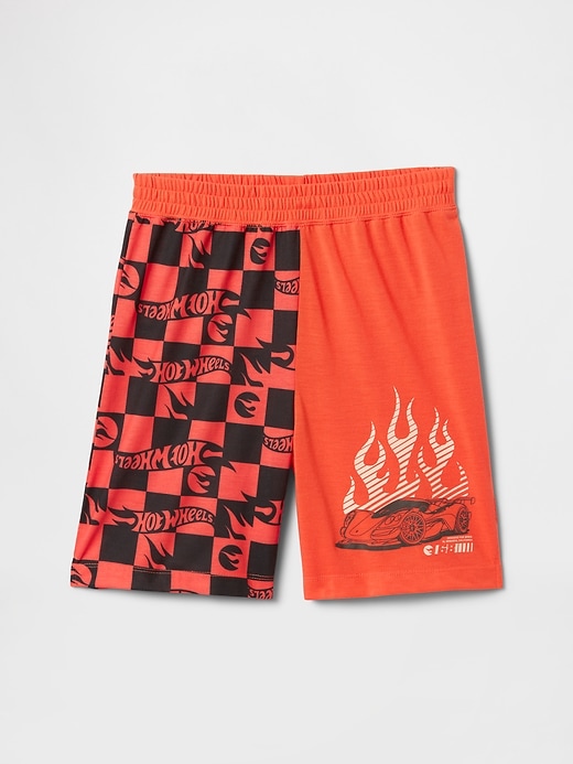 pantaloncini da pigiama riciclati hot wheels per bambini