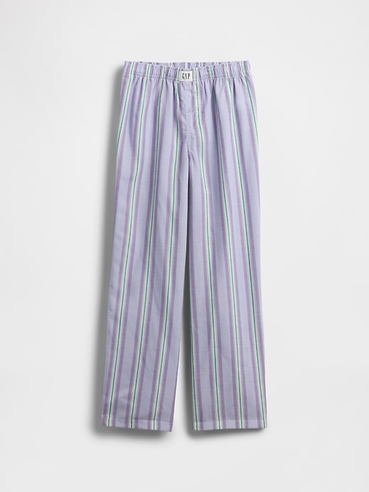 pantaloni del pigiama in popeline riciclato per bambini