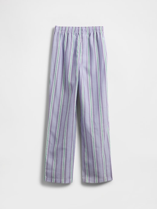 pantaloni del pigiama in popeline riciclato per bambini