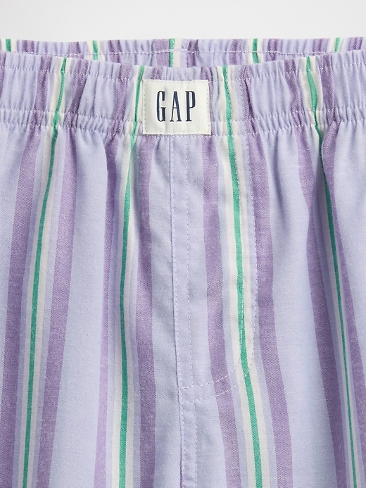 pantaloni del pigiama in popeline riciclato per bambini