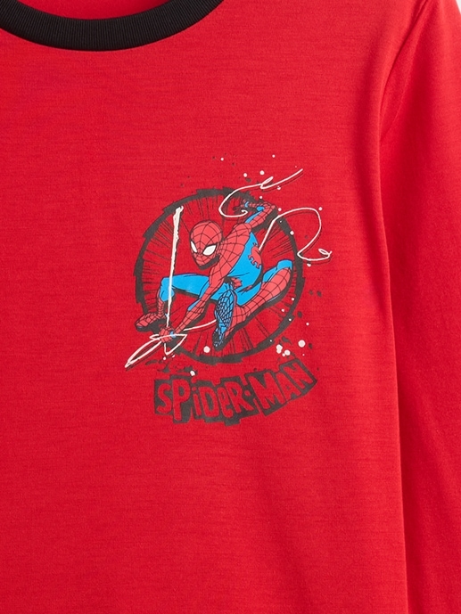 pigiama riciclato marvel spider-man per bambini