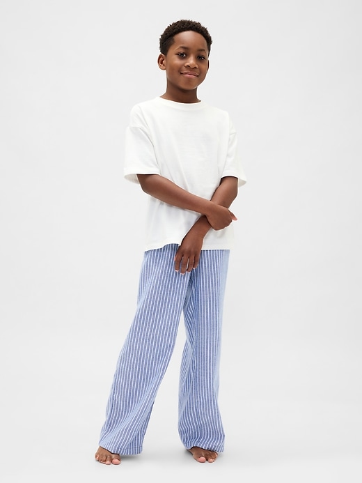 pantaloni del pigiama in flanella riciclata per bambini