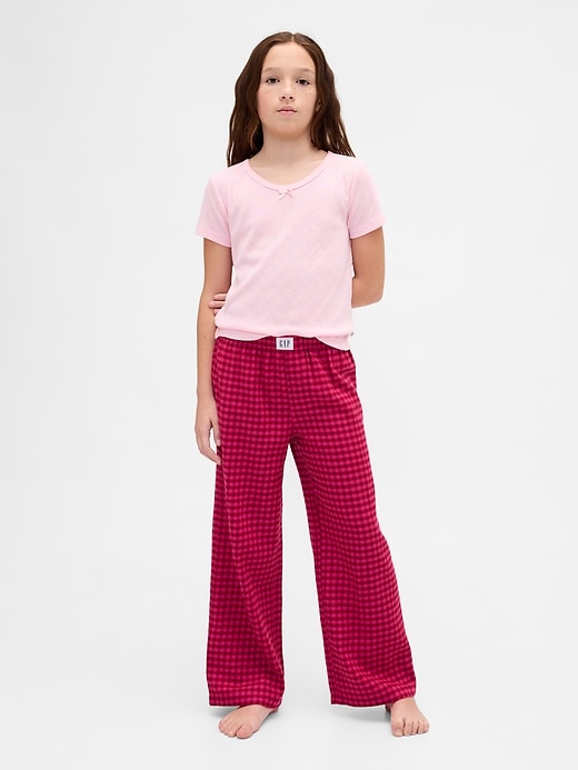 pantaloni del pigiama in flanella riciclata per bambini