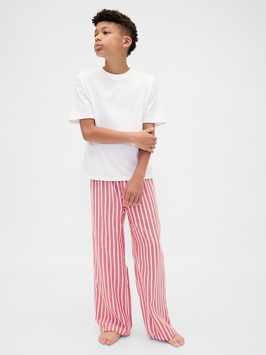 pantaloni del pigiama in flanella riciclata per bambini