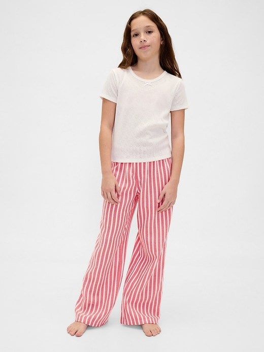 pantaloni del pigiama in flanella riciclata per bambini