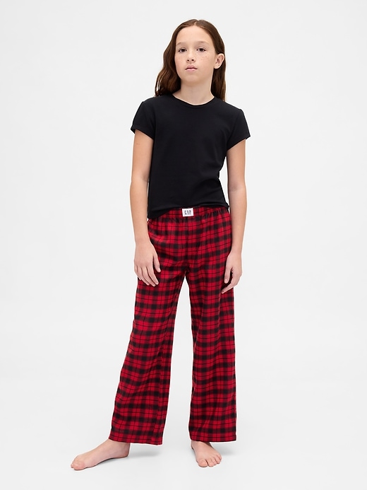 pantaloni del pigiama in flanella riciclata per bambini