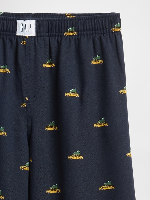 pantaloni del pigiama in flanella riciclata per bambini