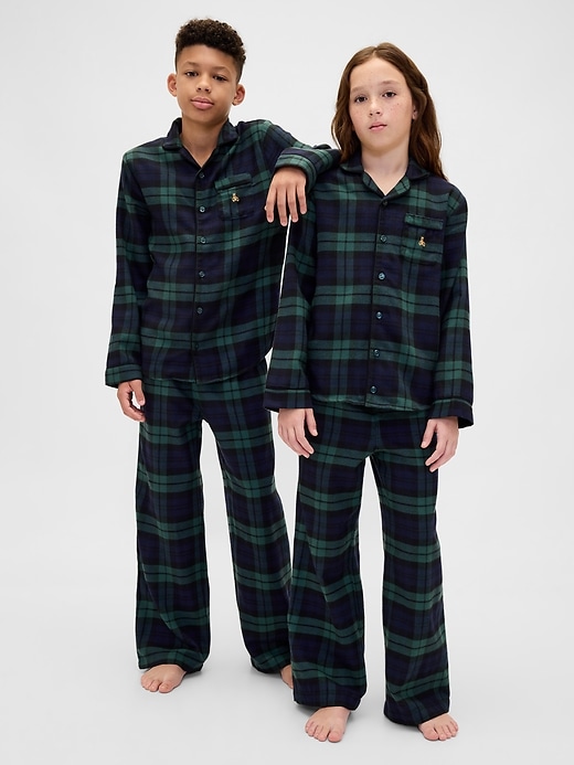pigiama per bambini in flanella riciclata