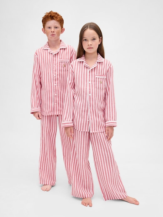 pigiama per bambini in flanella riciclata