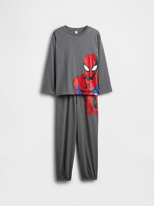 set pigiama jogger riciclato di spider-man per bambini