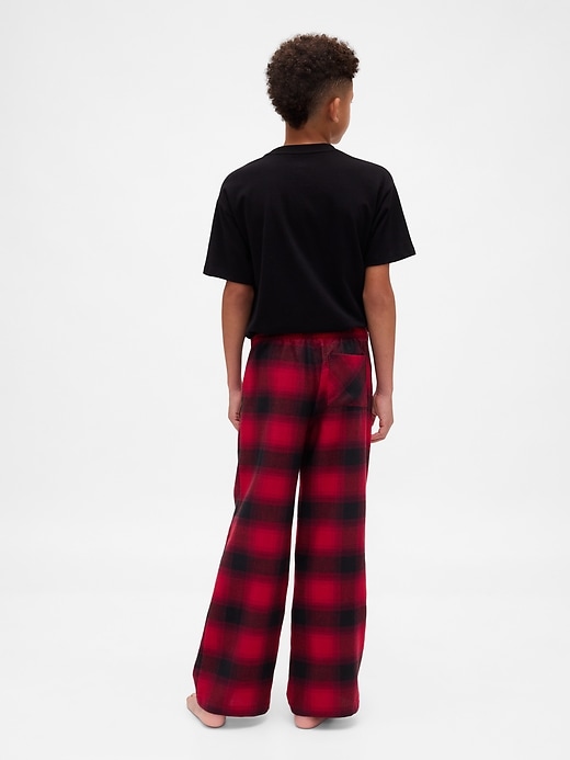 pantaloni del pigiama in flanella riciclata per bambini di stranger things