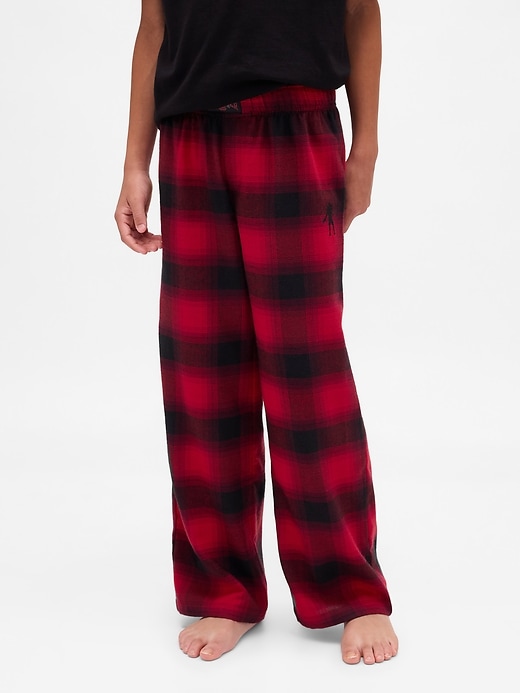pantaloni del pigiama in flanella riciclata per bambini di stranger things