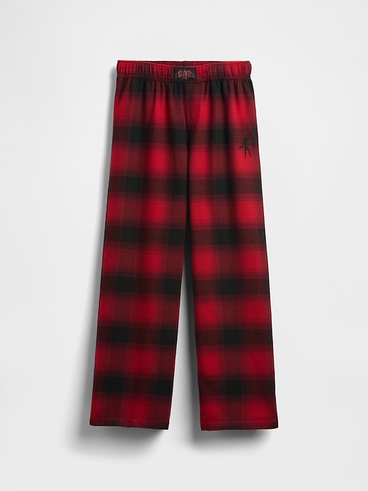 pantaloni del pigiama in flanella riciclata per bambini di stranger things