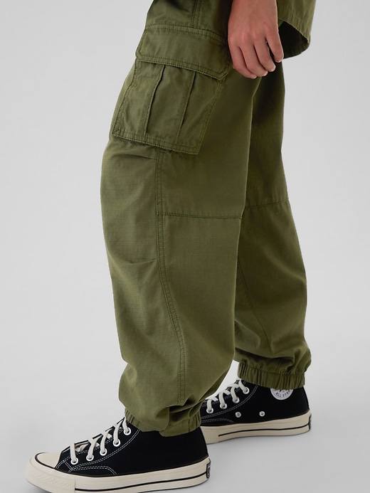 pantaloni cargo da paracadute da bambino