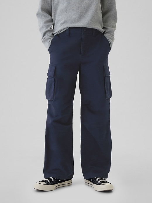 pantaloni cargo larghi per bambini