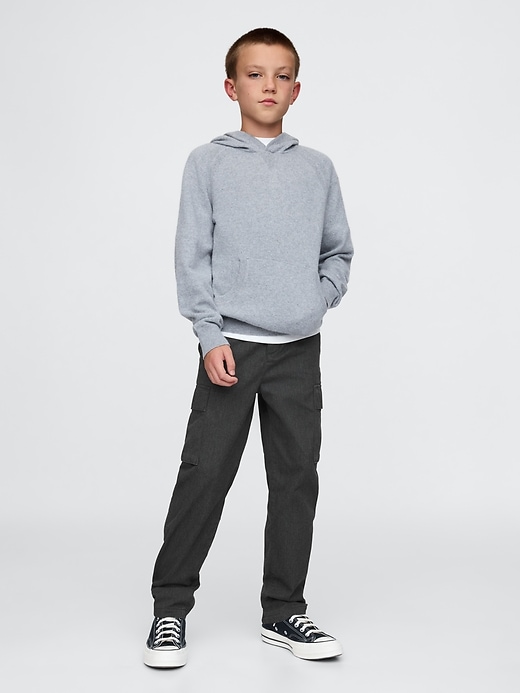 pantaloni cargo in twill per bambini
