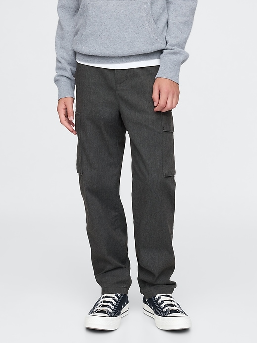 pantaloni cargo in twill per bambini