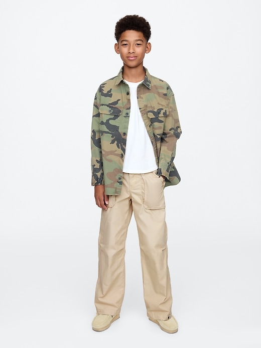pantaloni larghi da bambino