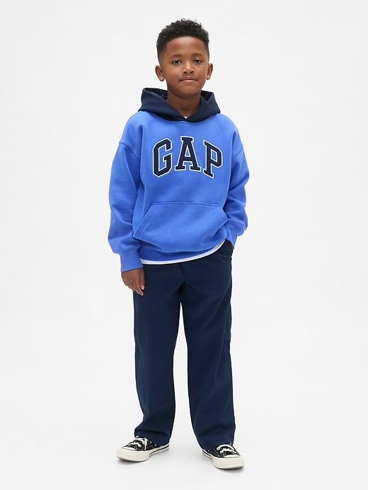 uniforme per bambini comoda e rilassata in cachi