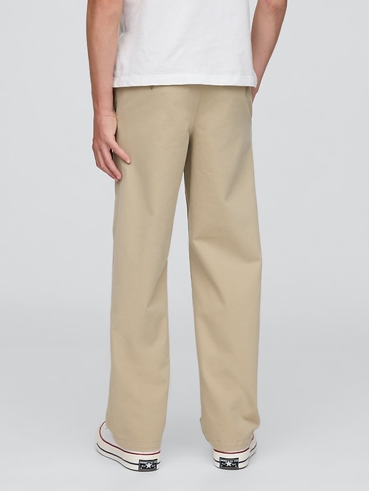 uniforme per bambini comoda e rilassata in cachi