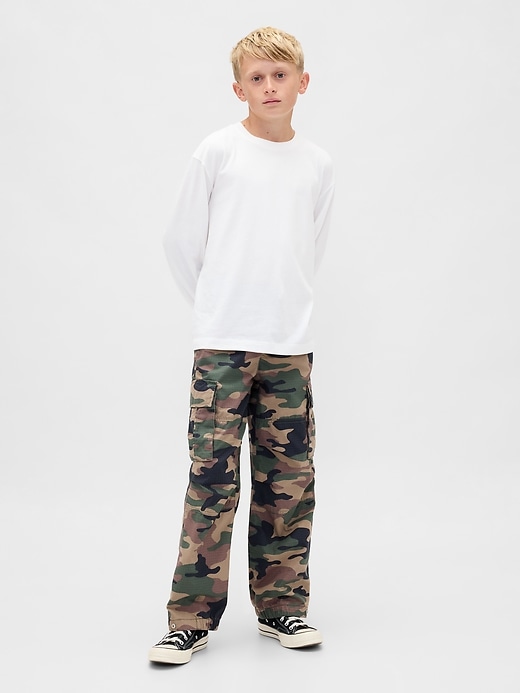 pantaloni cargo facili per bambini