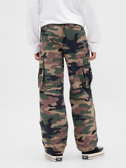 pantaloni cargo facili per bambini