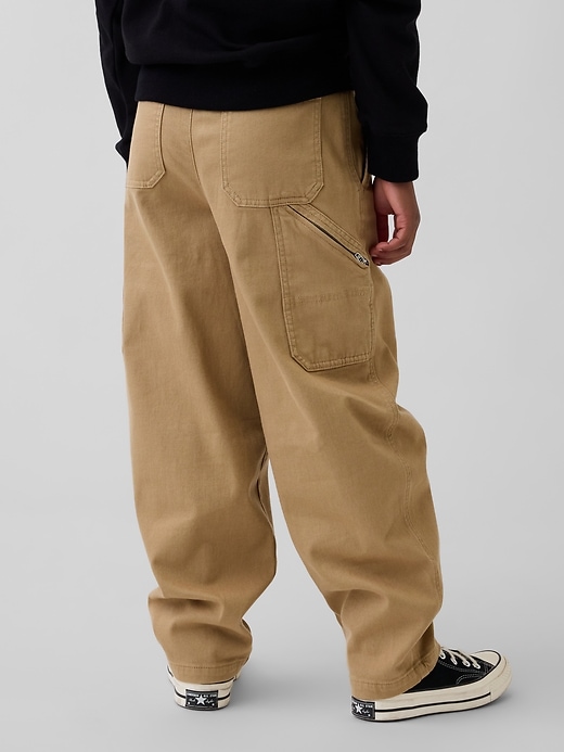 pantaloni cargo larghi e affusolati per bambini