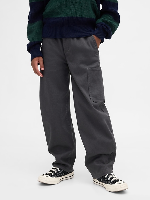 pantaloni cargo larghi e affusolati per bambini