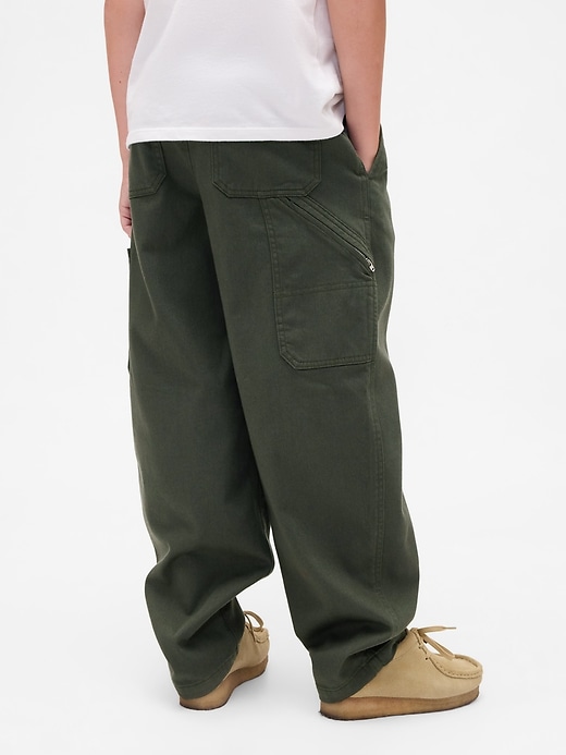pantaloni cargo larghi e affusolati per bambini
