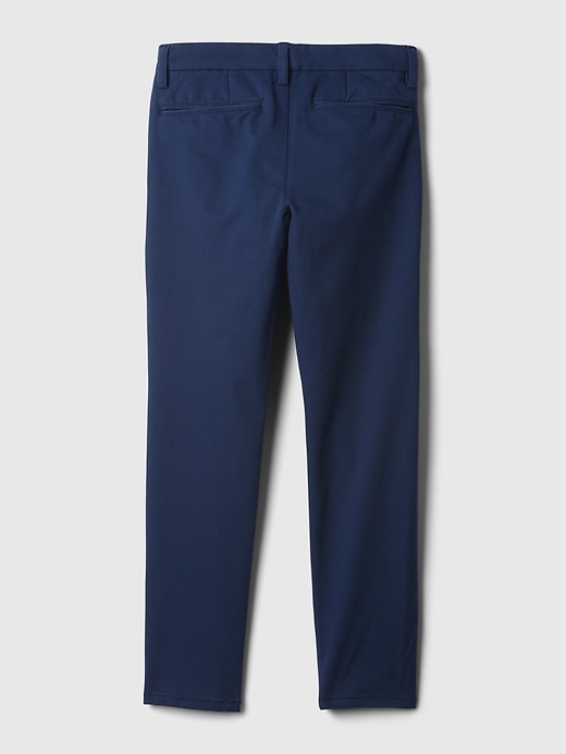 pantaloni skinny color cachi per bambini