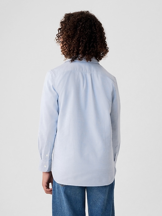 camicia oxford uniforme per bambini