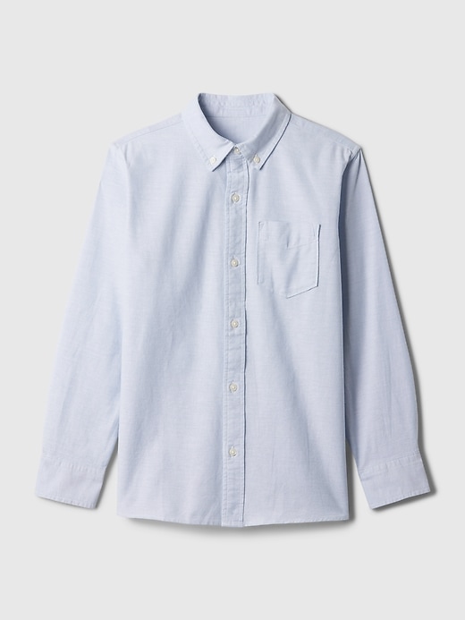 camicia oxford uniforme per bambini