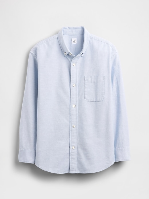 camicia oxford rilassata per bambini