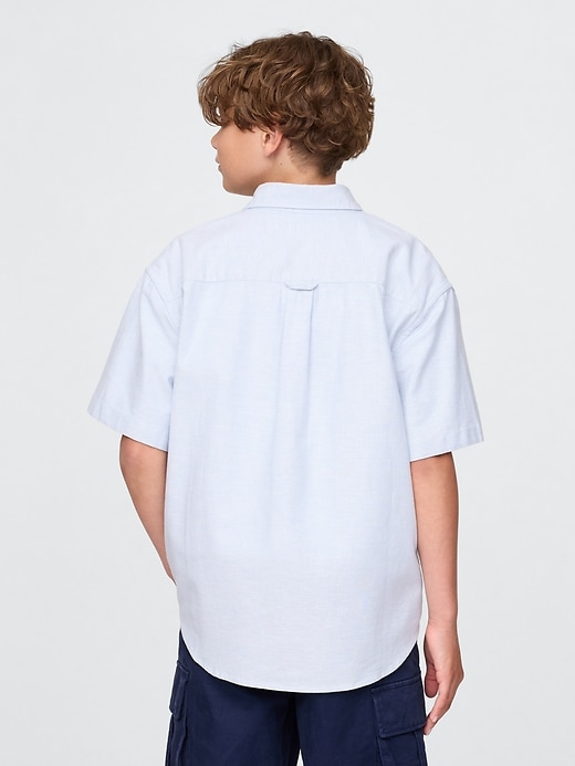 camicia oxford rilassata per bambini