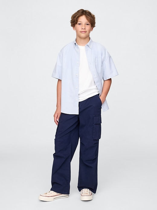 camicia oxford rilassata per bambini