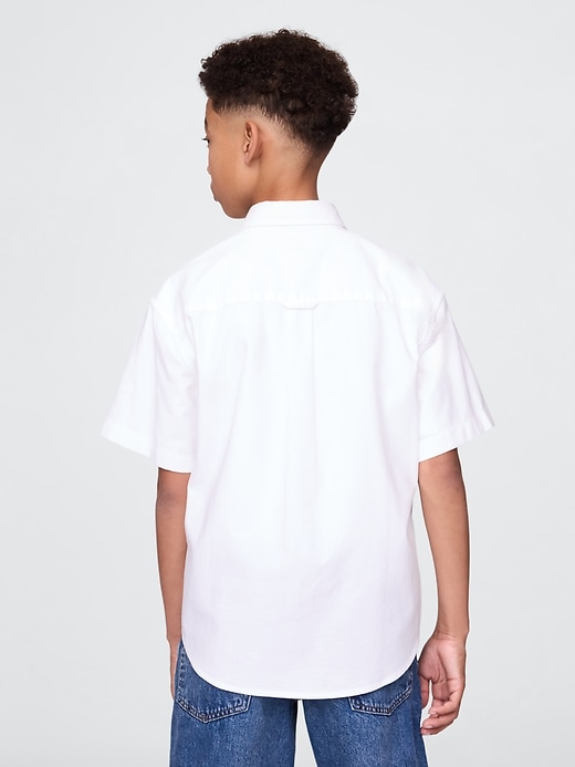 camicia oxford rilassata per bambini