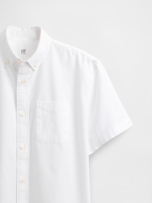 camicia oxford rilassata per bambini
