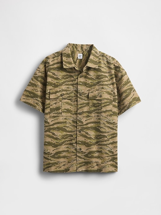 camicia ripstop utility per bambini