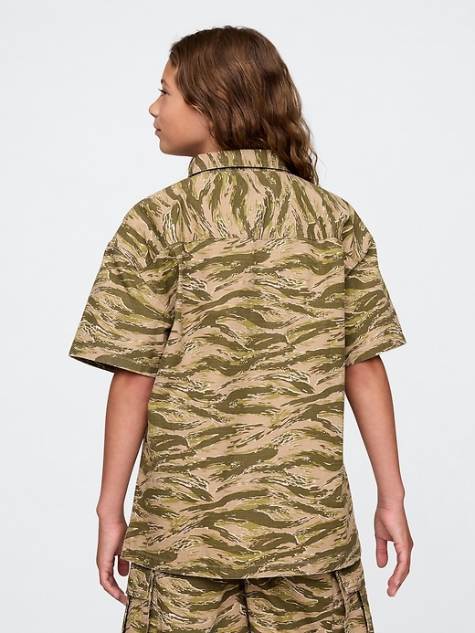 camicia ripstop utility per bambini