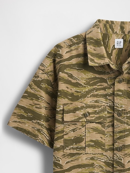 camicia ripstop utility per bambini