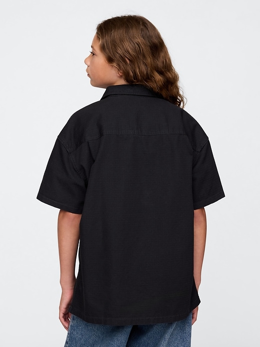 camicia ripstop utility per bambini