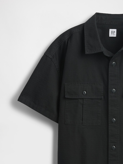 camicia ripstop utility per bambini