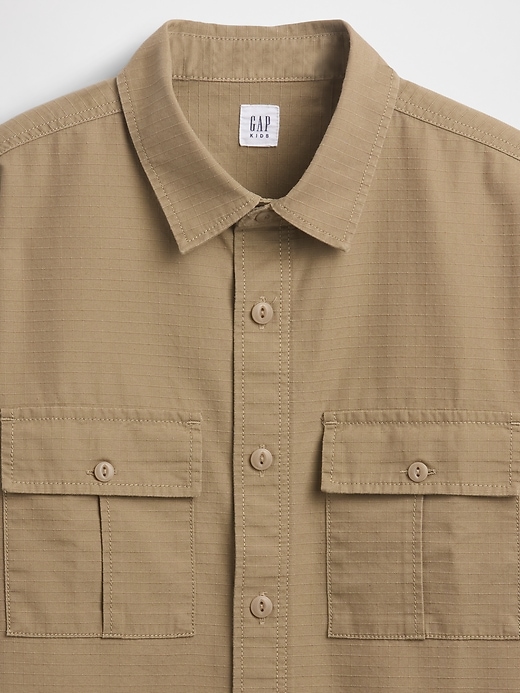 camicia ripstop utility per bambini
