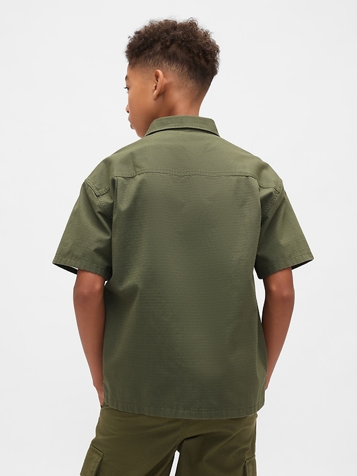 camicia ripstop utility per bambini