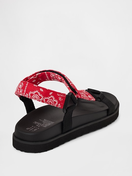 sandali con cinturino in tela per bambini