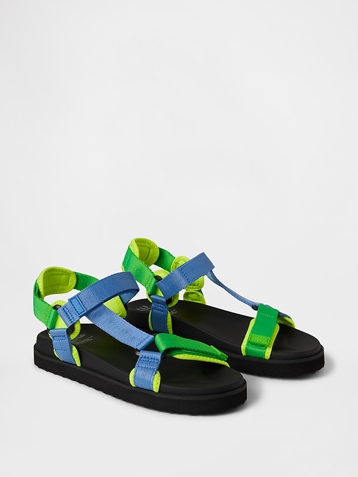 sandali con cinturino in tela per bambini