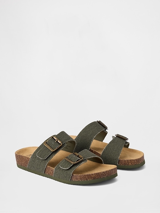 sandali in sughero con fibbia per bambini