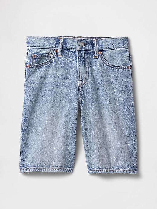 pantaloncini in denim larghi anni 90 per bambini ultrasoft